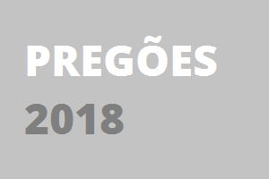 PREGÃO ELETRÔNICO Nº 01/2018 - SISTEMA DE REGISTRO DE PREÇOS