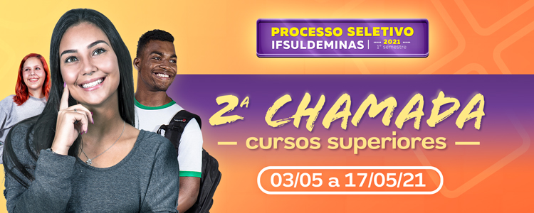 2 chamada cursos superiores