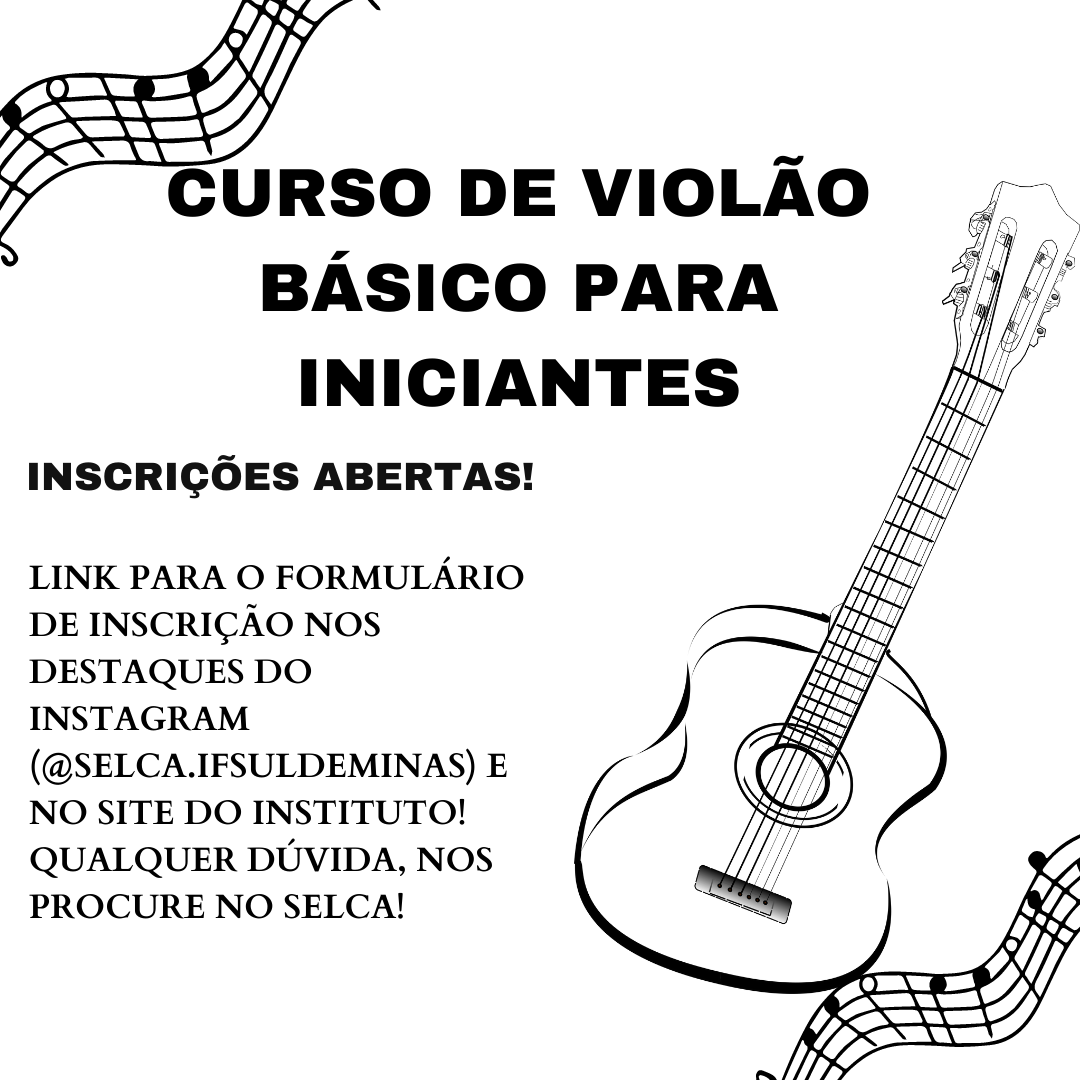 post instagram Curso de violão