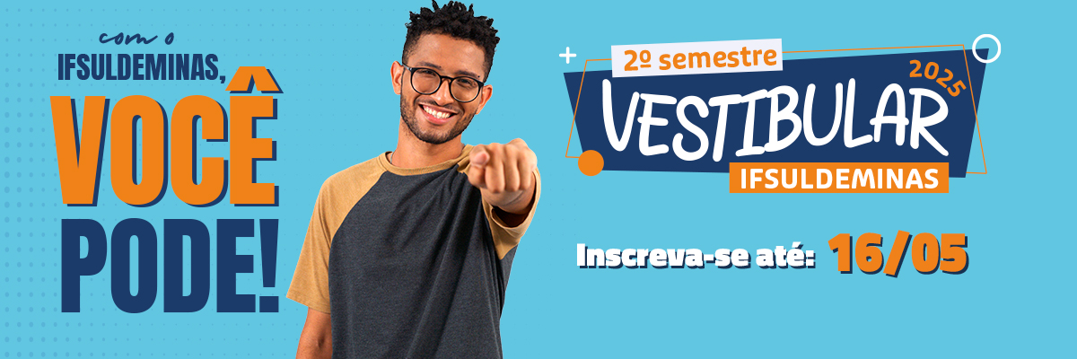 Inscrições abertas até 16/05!