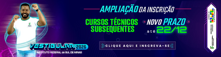 Cursos Técnicos Subsequentes Presenciais (Seleção por sorteio)